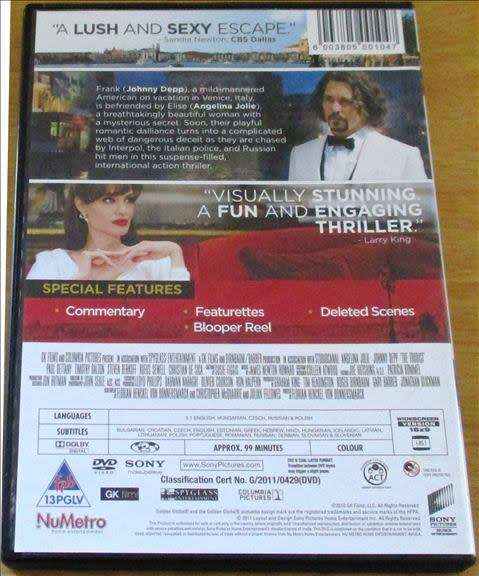 CULT FILM: THE TOURIST [DVD BOX 8]