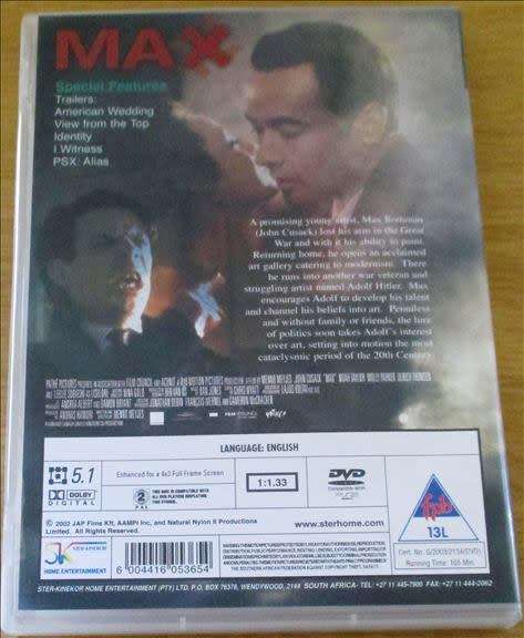 CULT FILM: MAX Cusack  [DVD BOX 6]