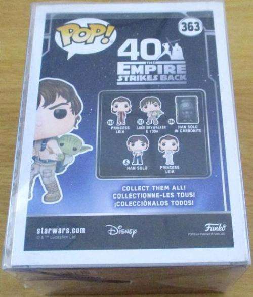 EMPIRE STRIKES BACK 363 LUKE SKYWALKER & YODA [Vinyl Figure] POP! STAR WARS