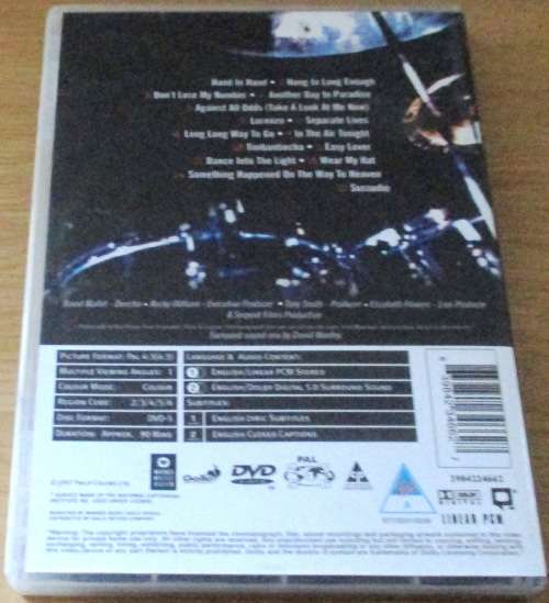 PHIL COLLINS Live and Loose in Paris DVD