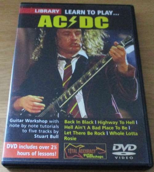 LEARN TO PLAY AC/DC DVD
