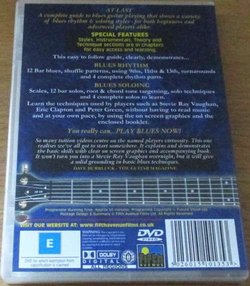 PLAY BLUES NOW! DVD