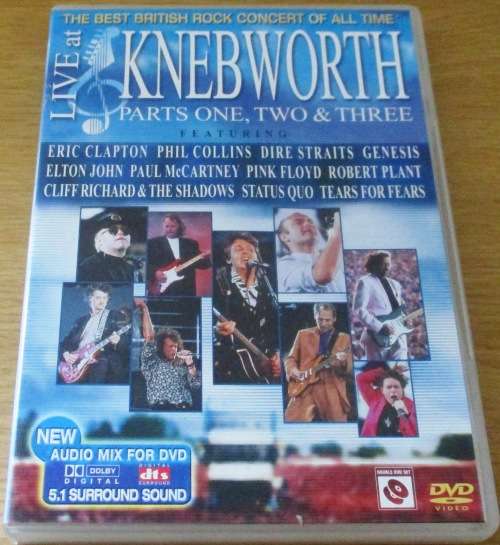 KNEBWORTH Part 1-3 2xDVD