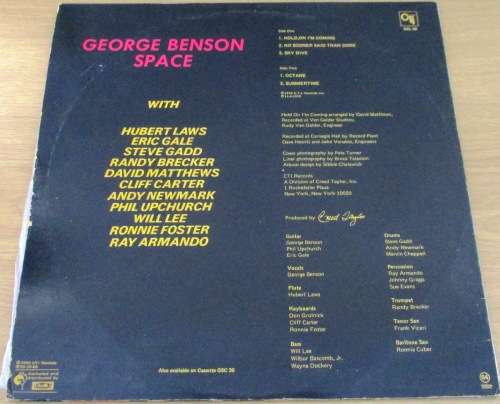 GEORGE BENSON Space Vinyl Record