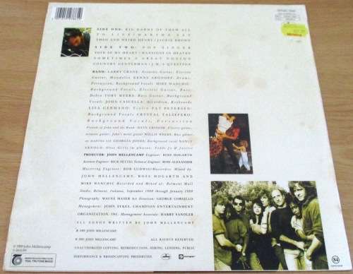 JOHN COUGAR MELLENCAMP Big Daddy VINYL Record