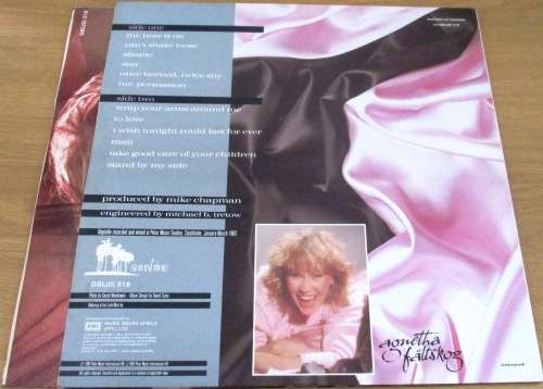 AGNETHA FALTSKOG Wrap Your Arms Around Me VINYL Record