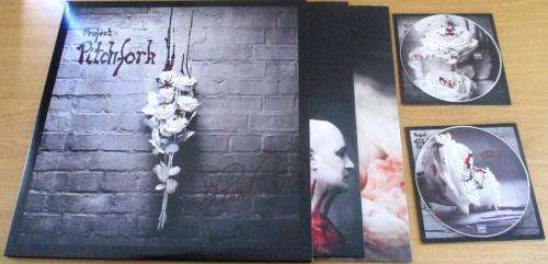 PROJECT PITCHFORK Blood Ltd Ed RED 2xLP + CD Vinyl Record