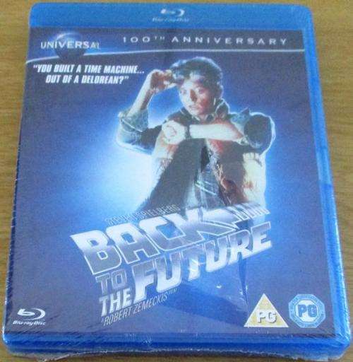 BACK TO THE FUTURE Blu Ray [Shelf H]