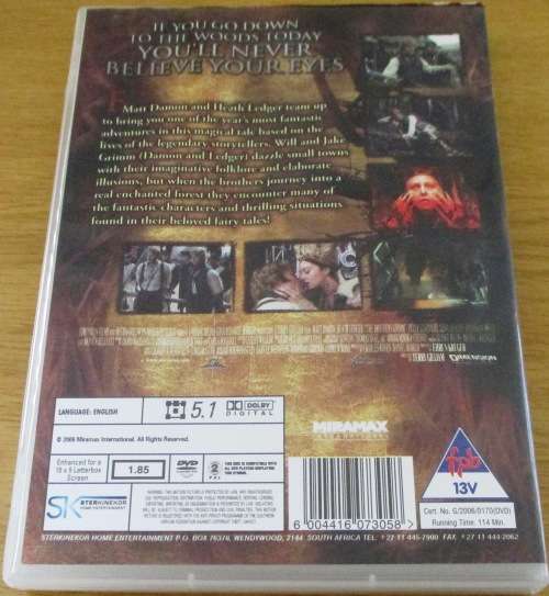 CULT FILM: BROTHERS GRIMM   [BOX H1]