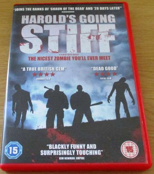 CULT FILM: HAROLD`S GOING STIFF DVD   [BOX H1]
