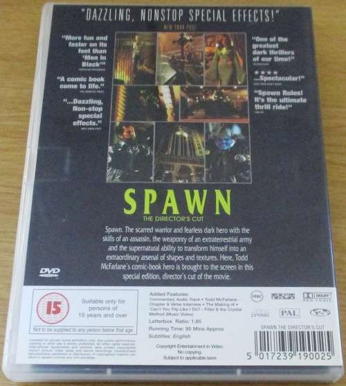 CULT FILM: SPAWN DVD   [BOX H1]