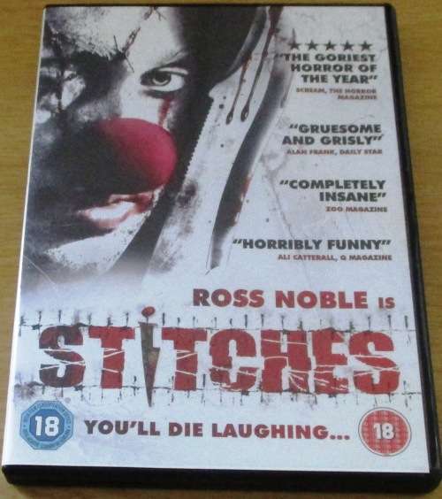 CULT FILM: STITCHES You`ll Die Laughing DVD [BOX H1]