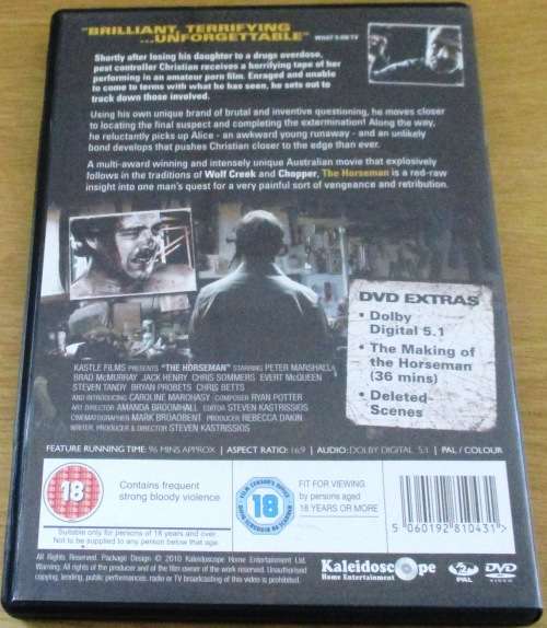 CULT FILM: THE HORSEMEN DVD [BOX H1]