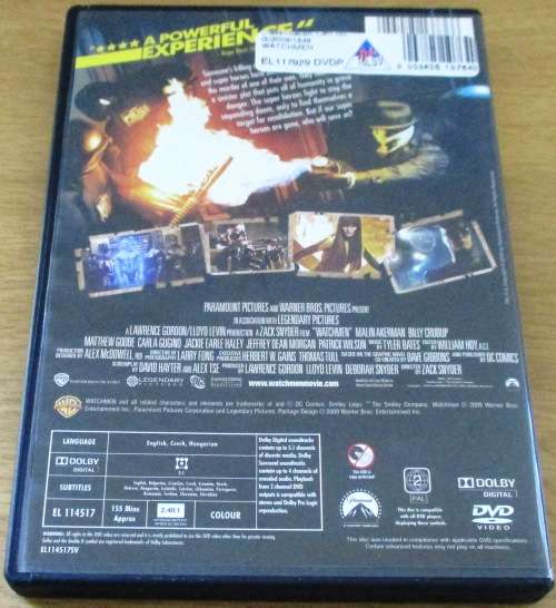 CULT FILM: WATCHMEN DVD [BOX H1]