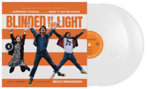 Various BLINDED BY THE LIGHT WHITE COLOURED 2xLP European Pressing VINYL Record Bruce Springsteen