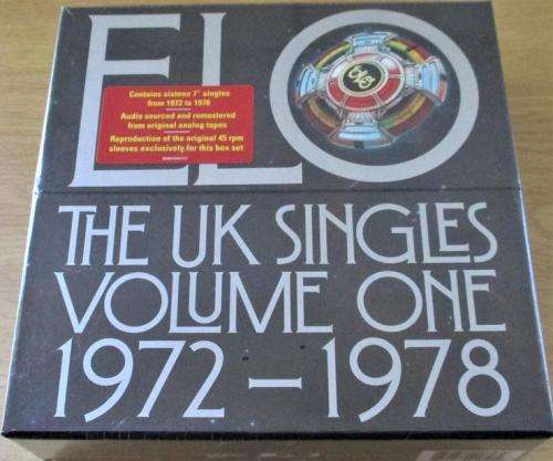 ELO Electric Light Orchestra - The UK Singles Volume One 1972-1978-  Single BOX SET