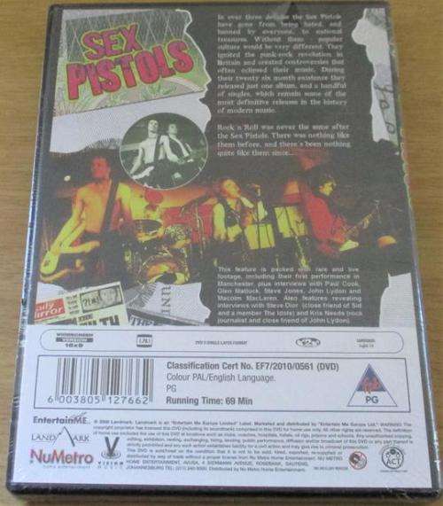 SEX PISTOLS Agents of Anarchy [Shelf H]
