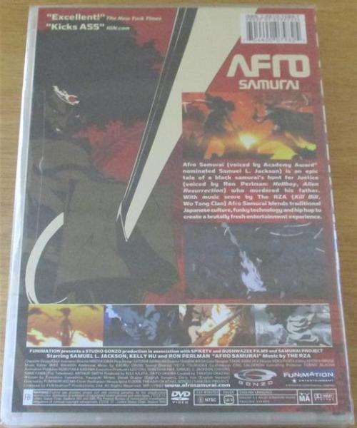 AFRO SAMURAI (Region 1 DVD) [Shelf H]