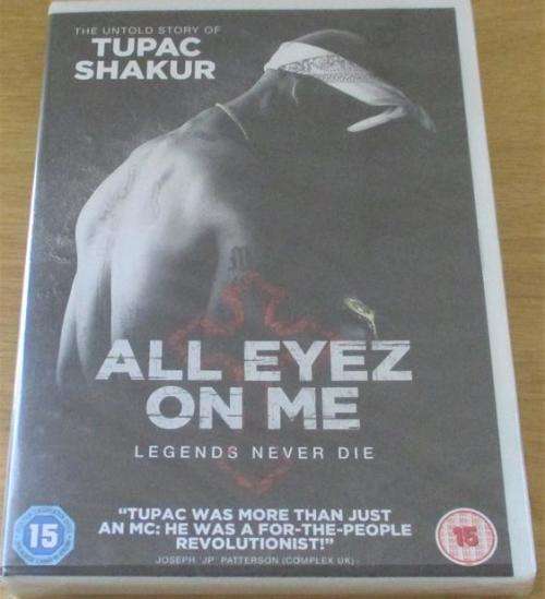 TUPAC ENEMY All Eyez On Me DVD [Shelf H]