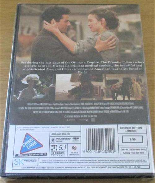THE PROMISE DVD [Shelf H]
