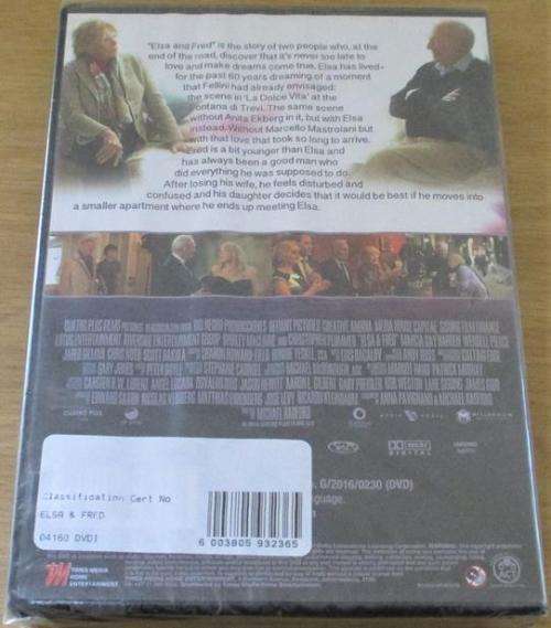 ELSA & FRED Shirley Maclaine Christopher Plummer [Shelf H]