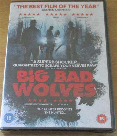 BIG BAD WOLVES Quentin Tarantino DVD [Shelf H]