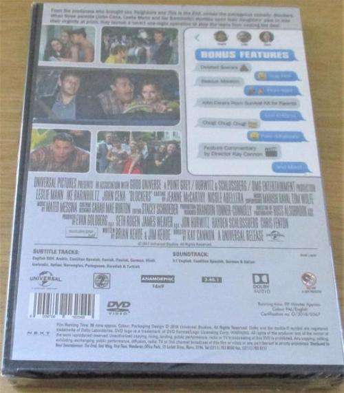 BLOCKERS John Cena DVD [Shelf H]
