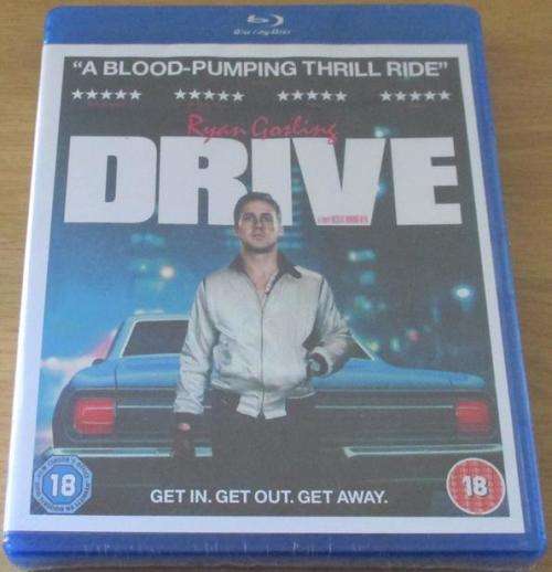 DRIVE Ryan Gosling Blu Ray [Shelf H]