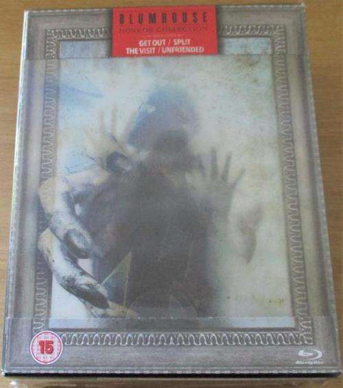BLUMHOUSE 4xFilm Horror Collection Blu Ray BOX SET [Shelf H]