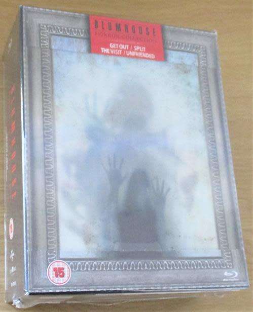 BLUMHOUSE 4xFilm Horror Collection Blu Ray BOX SET [Shelf H]
