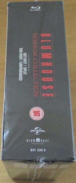 BLUMHOUSE 4xFilm Horror Collection Blu Ray BOX SET [Shelf H]