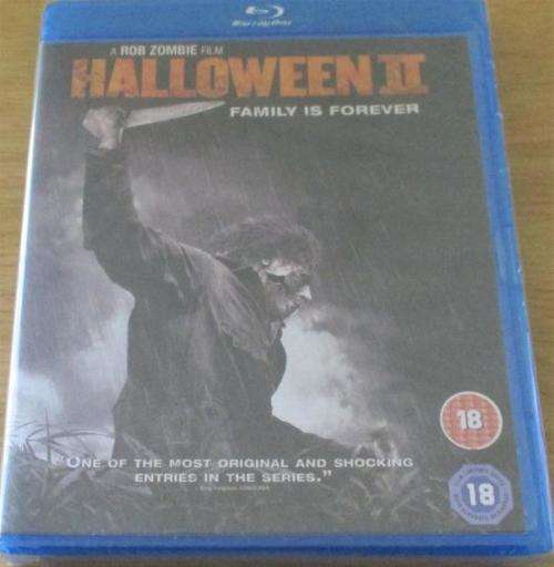 ROB ZOMBIES HALLOWEEN II Blu Ray [Shelf H]