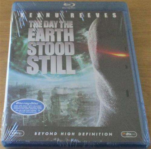 THE DAY THE EARTH STOOD STILL Keanu Reeves Blu Ray [Shelf H]