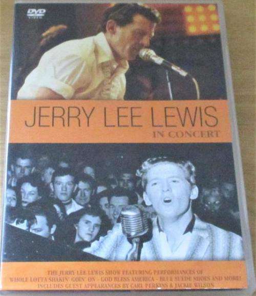 JERRY LEE LEWIS In Concert  DVD