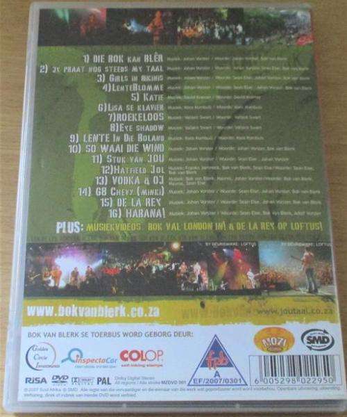 BOK VAN BLERK De La Rey DVD