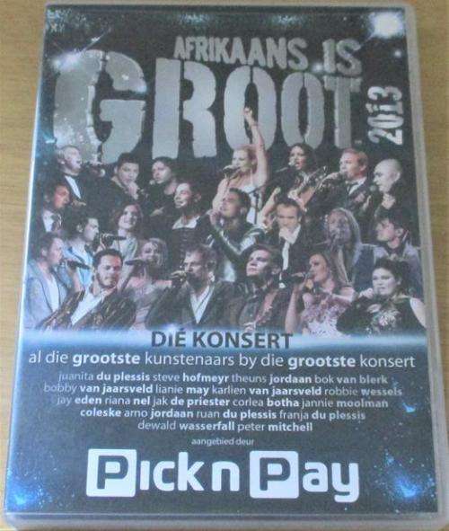 AFRIKAANS IS GROOT 2013 Die Konsert DVD
