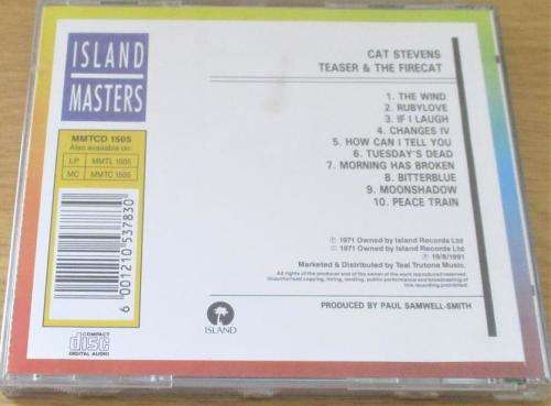 CAT STEVENS Teaser & the Firecat CD