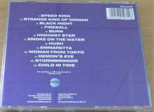 DEEP PURPLE The Best Of CD