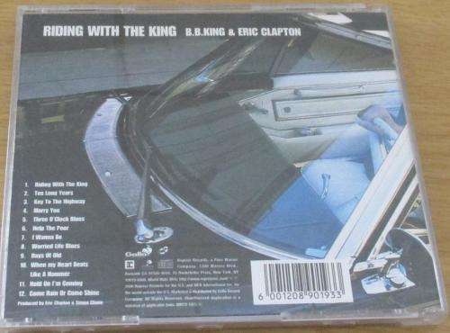 ERIC CLAPTON + BB KING Riding with the King CD