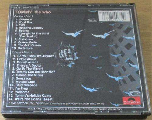 THE WHO Tommy 2xCD FATBOX CD