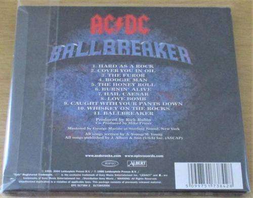 AC/DC Ballbreaker Remastered Digipak CD