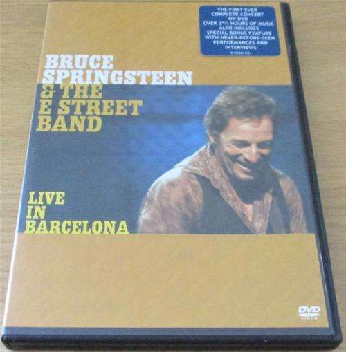 BRUCE DPRINGSTEEN & THE E STREET BAND Live in Barcelona 2xDVD