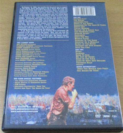 BRUCE DPRINGSTEEN & THE E STREET BAND Live in Barcelona 2xDVD