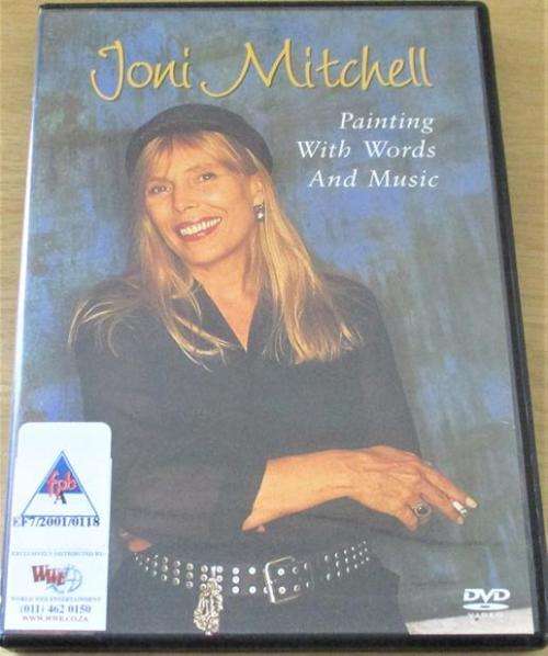 JONI MITCHELL Painting With Words and Music DVD