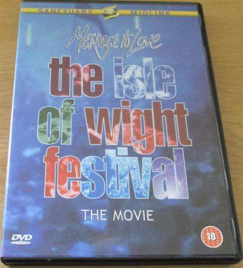 MESSAGE OF LOVE The Isle of Wight Festival The Movie DVD