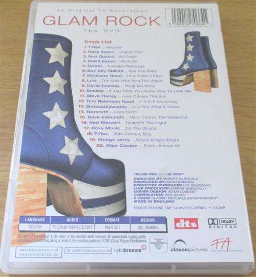 GLAM ROCK The DVD
