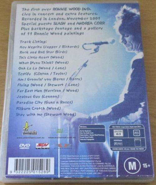 RONNIE WOOD Far East Man DVD