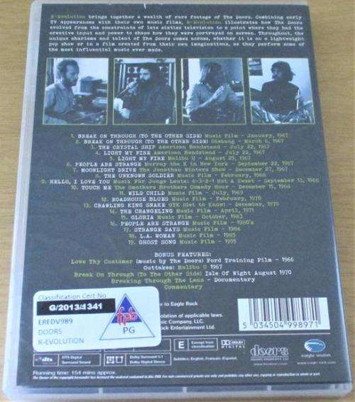 THE DOORS R-Evolution DVD