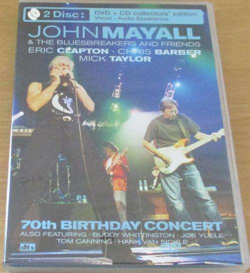 JOHN MAYALL & THE BLUESBREAKERS 70th Birthday Concert DVD