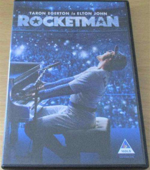 ROCKETMAN Elton John Film DVD